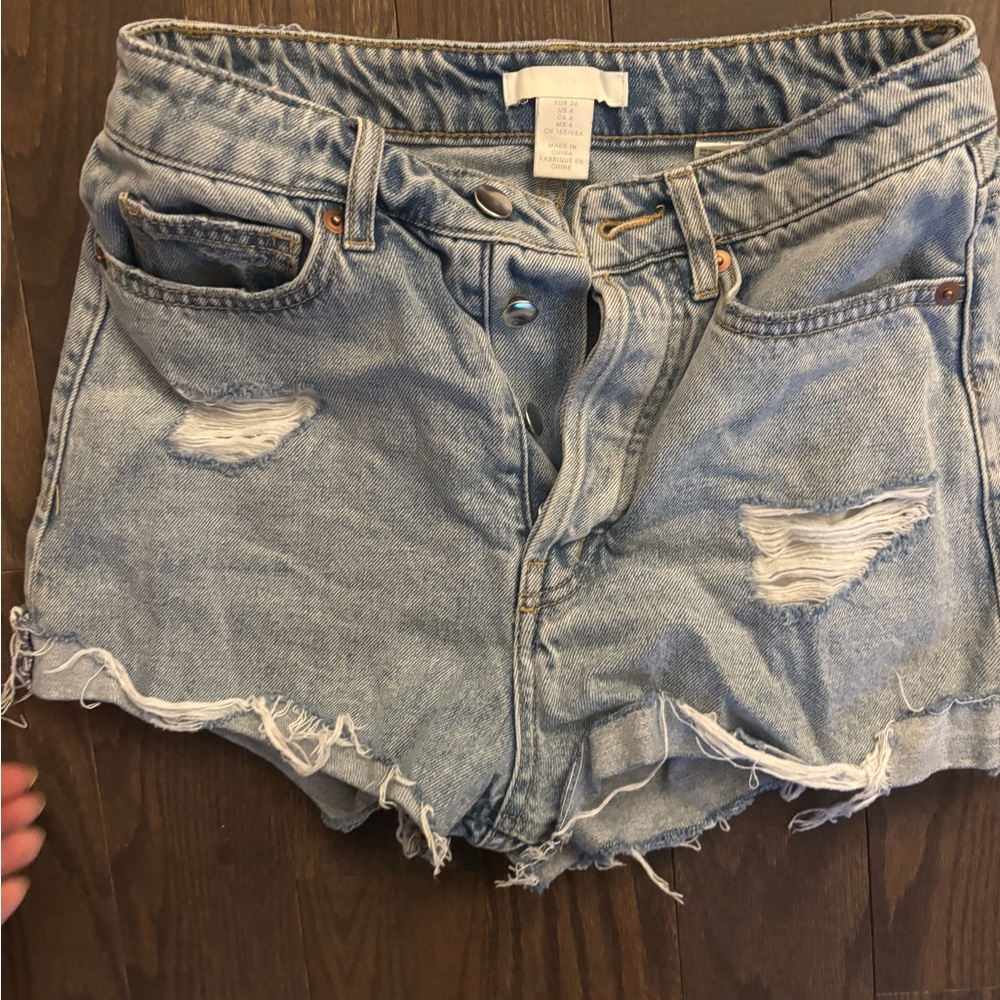 Denim Blue Women's Shorts
